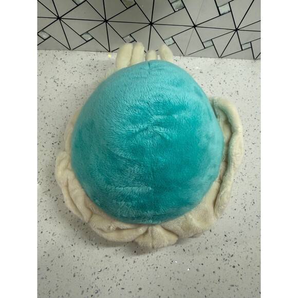 Squishable Cuttlefish Plush White Blue 7" Tall 12" Long Aqua Fish Sea Creature - Picture 10 of 10